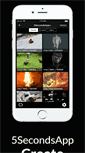 Mobile Screenshot of 5secondsapp.com